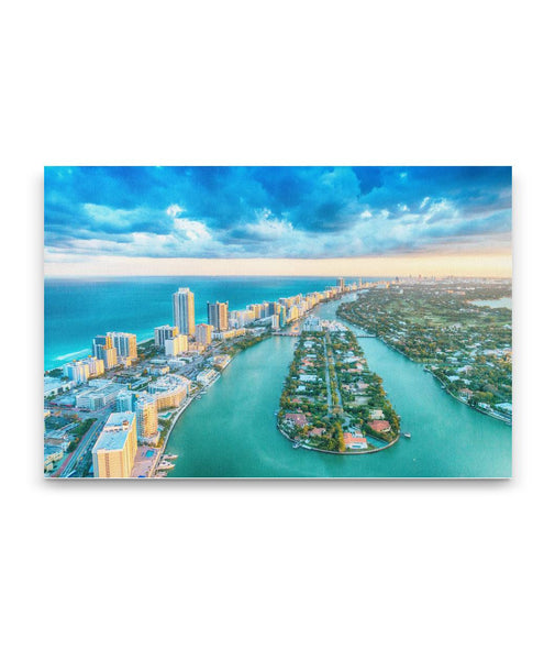 Miami South Beach Skyline